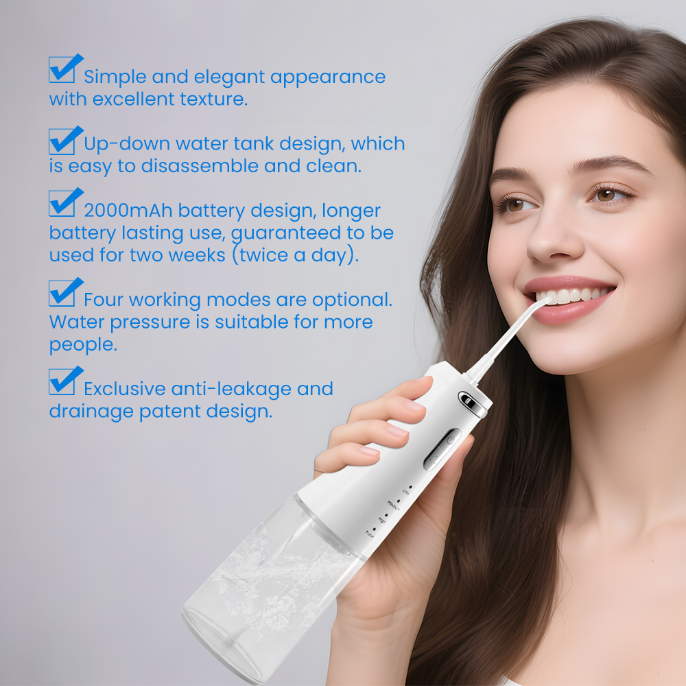 Custom Rechargeable Water Flosser OEM Oral Care Factory China