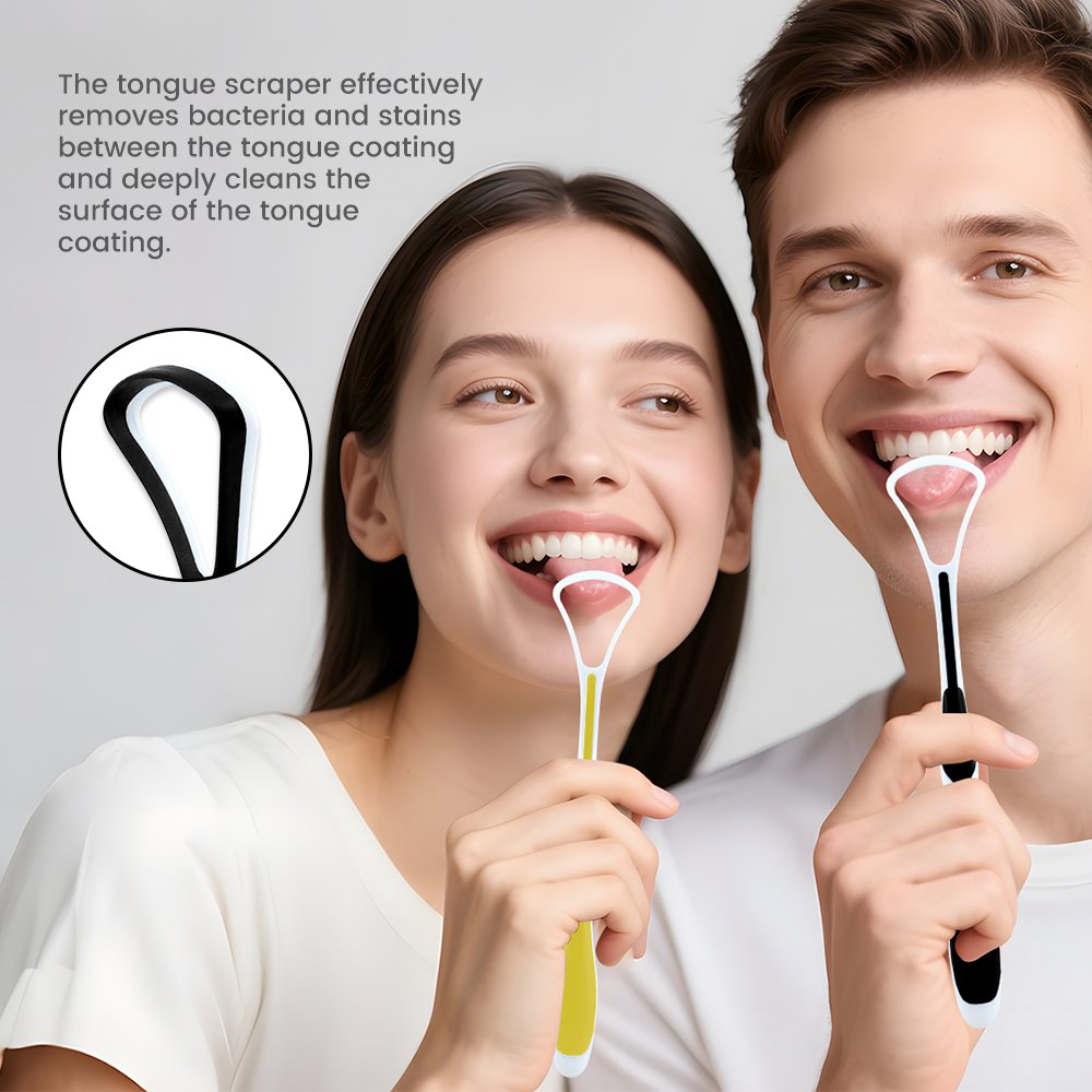 Adult Tongue Scraper for Daily Oral Care Gentle Effective Tongue Cleaning Tool