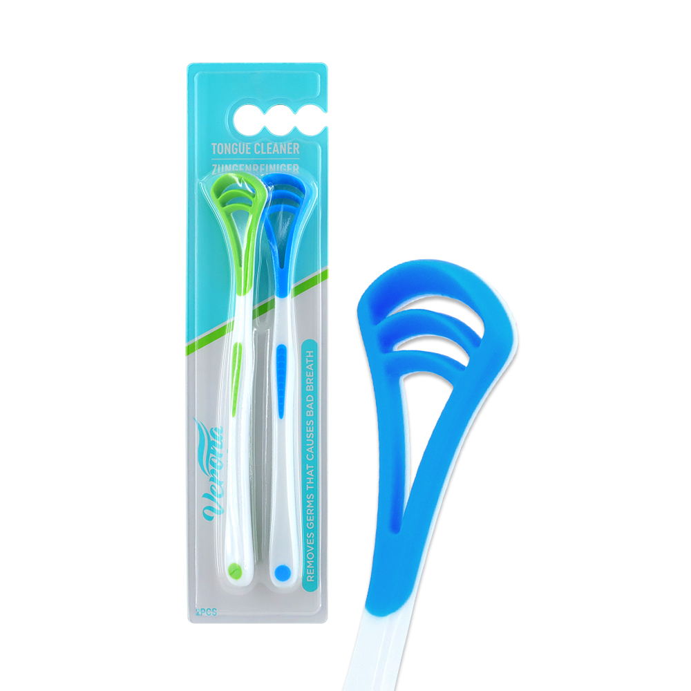 Adult Tongue Scraper Manufacturer Food-Grade Plastic Tongue Cleaner for OEM & Private Label