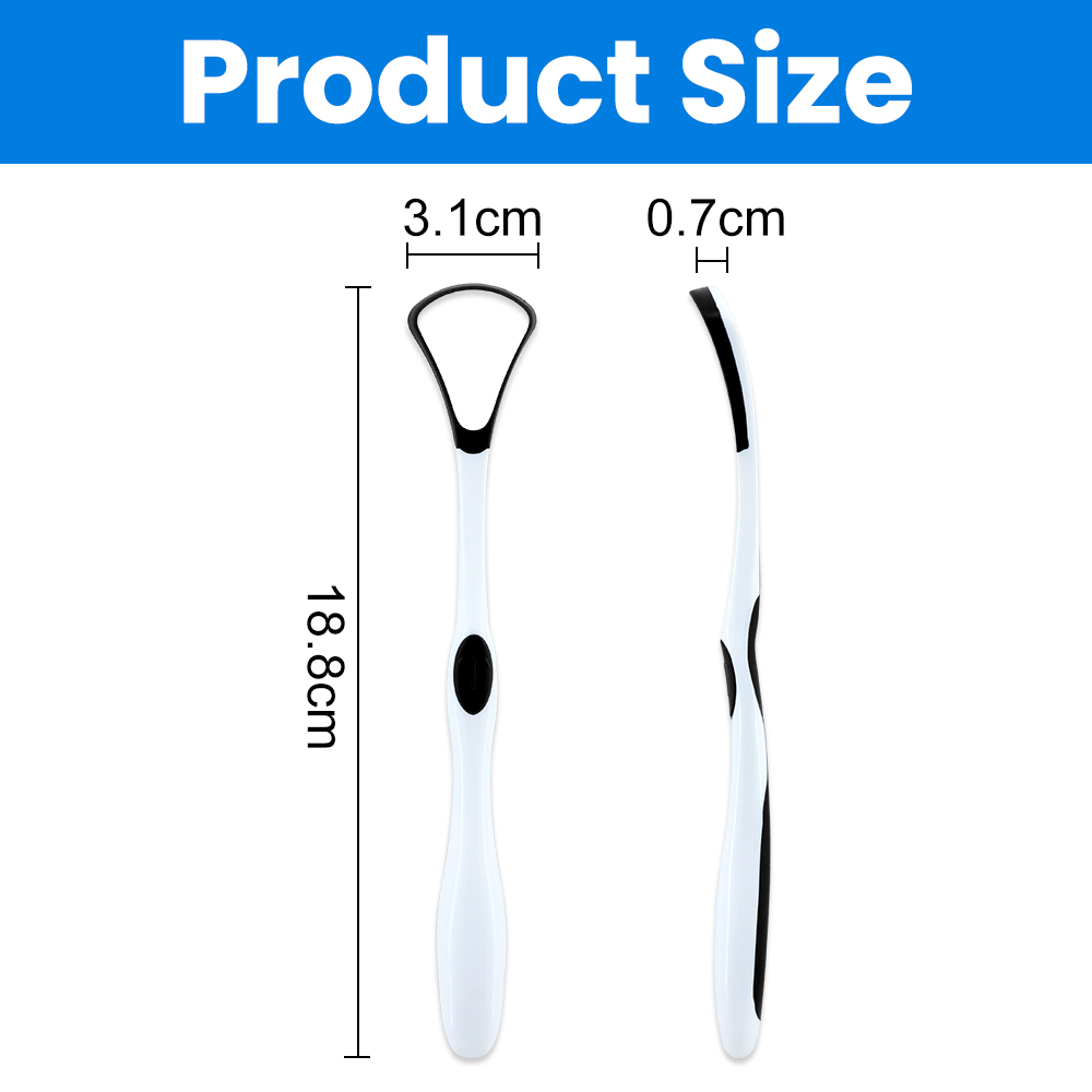 Adult Tongue Scraper for Daily Oral Care Gentle Effective Tongue Cleaning Tool