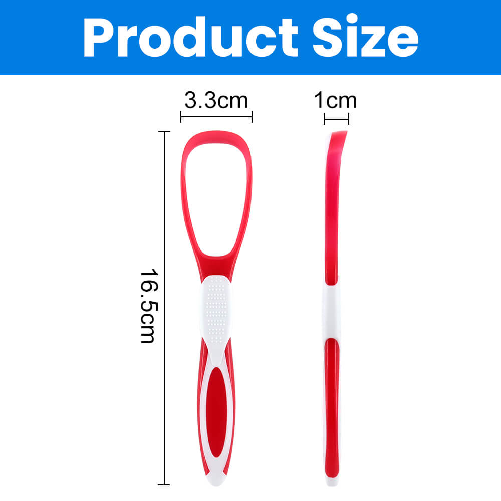 branded tongue scraper for hotels/spas