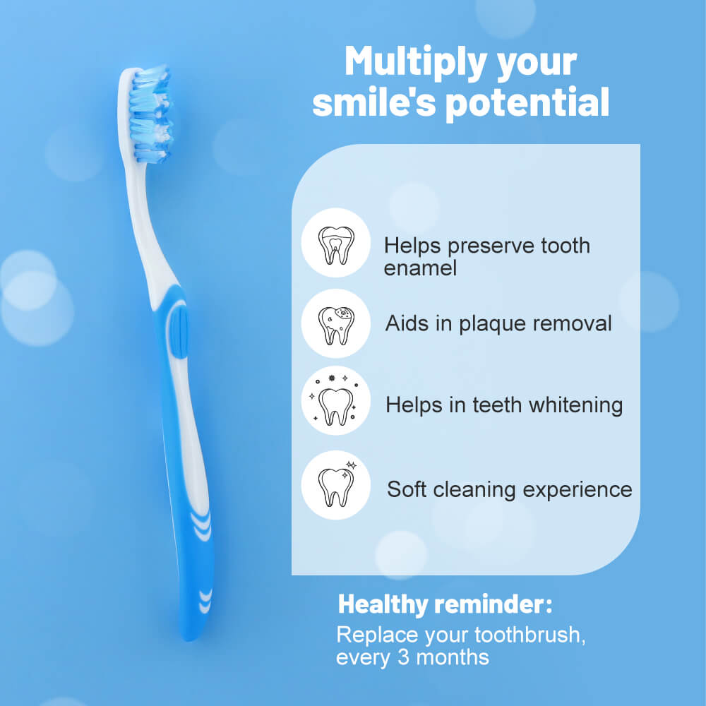 private label adult toothbrush