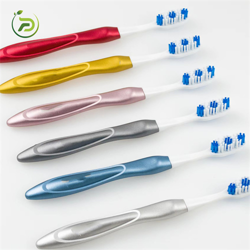 Aluminum Toothbrush Lightweight Aluminum Handle Replaceable Toothbrush Heads