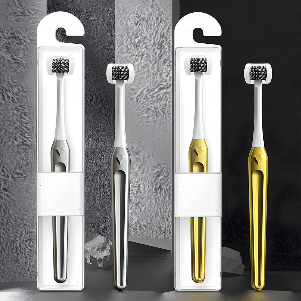 Crystal PP Handle Toothbrush with Tapered Bristle