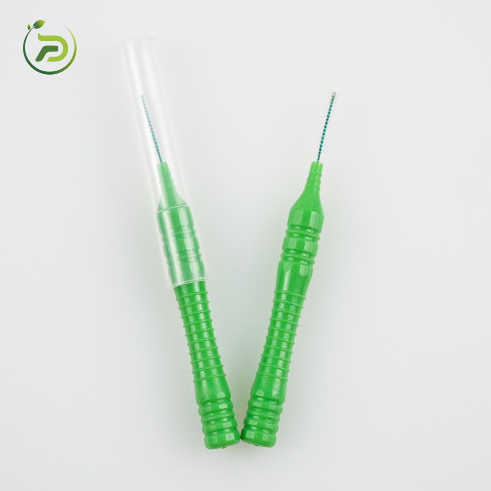 Wire Interdental Brush Dental Floss Pick Nylon Bristle Interdental for Teeth Cleaning Tooth Brush Stainless Steel