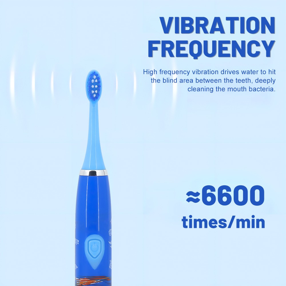 Children's  Portable Household Electric Toothbrush with Soft Bristles