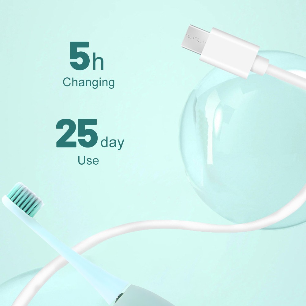 washable electric toothbrush