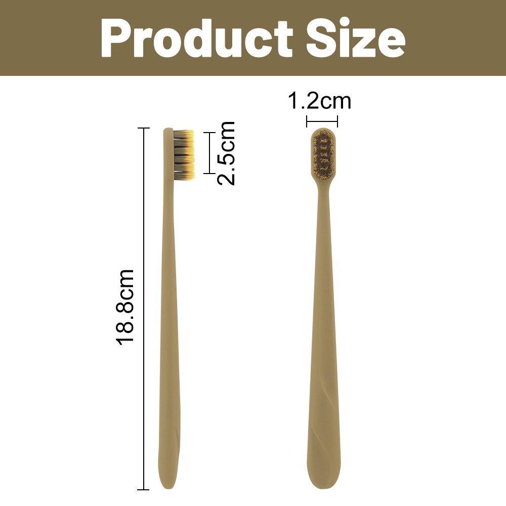 Simple Handle Cheap Adult Toothbrush Personal Oral Care Soft Bristle