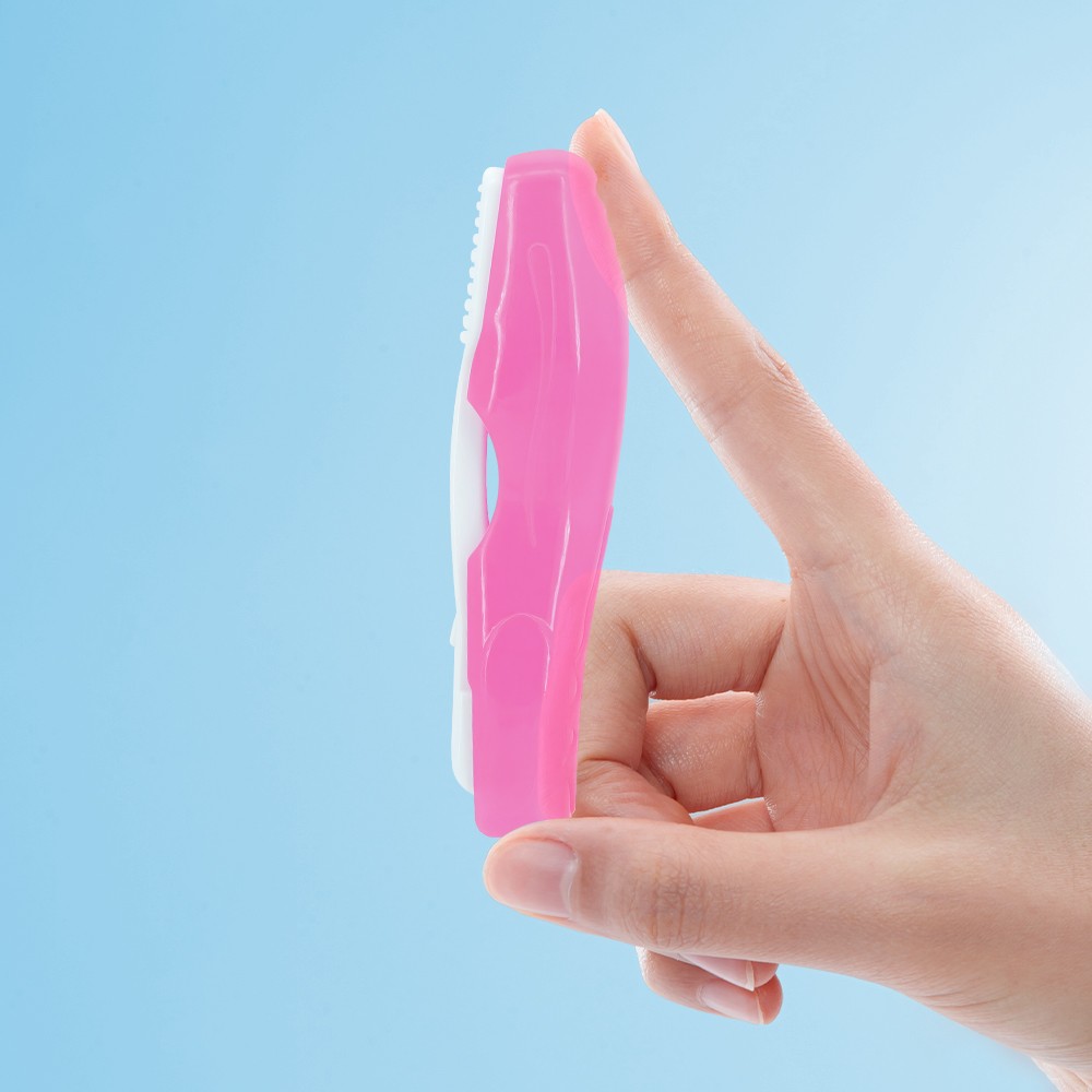OEM High Quality Travel Set Toothbrush with Transparent Box