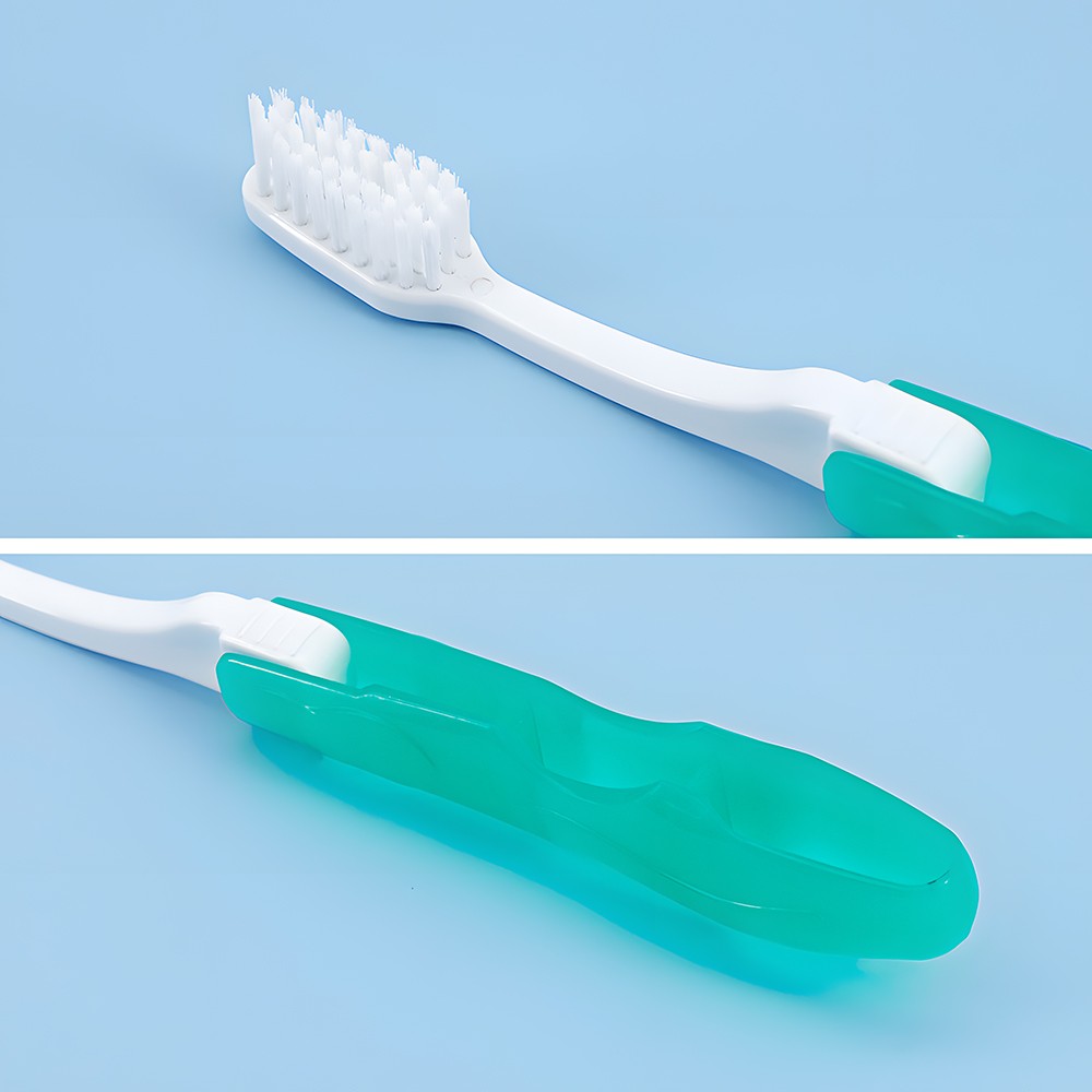OEM High Quality Travel Set Toothbrush with Transparent Box