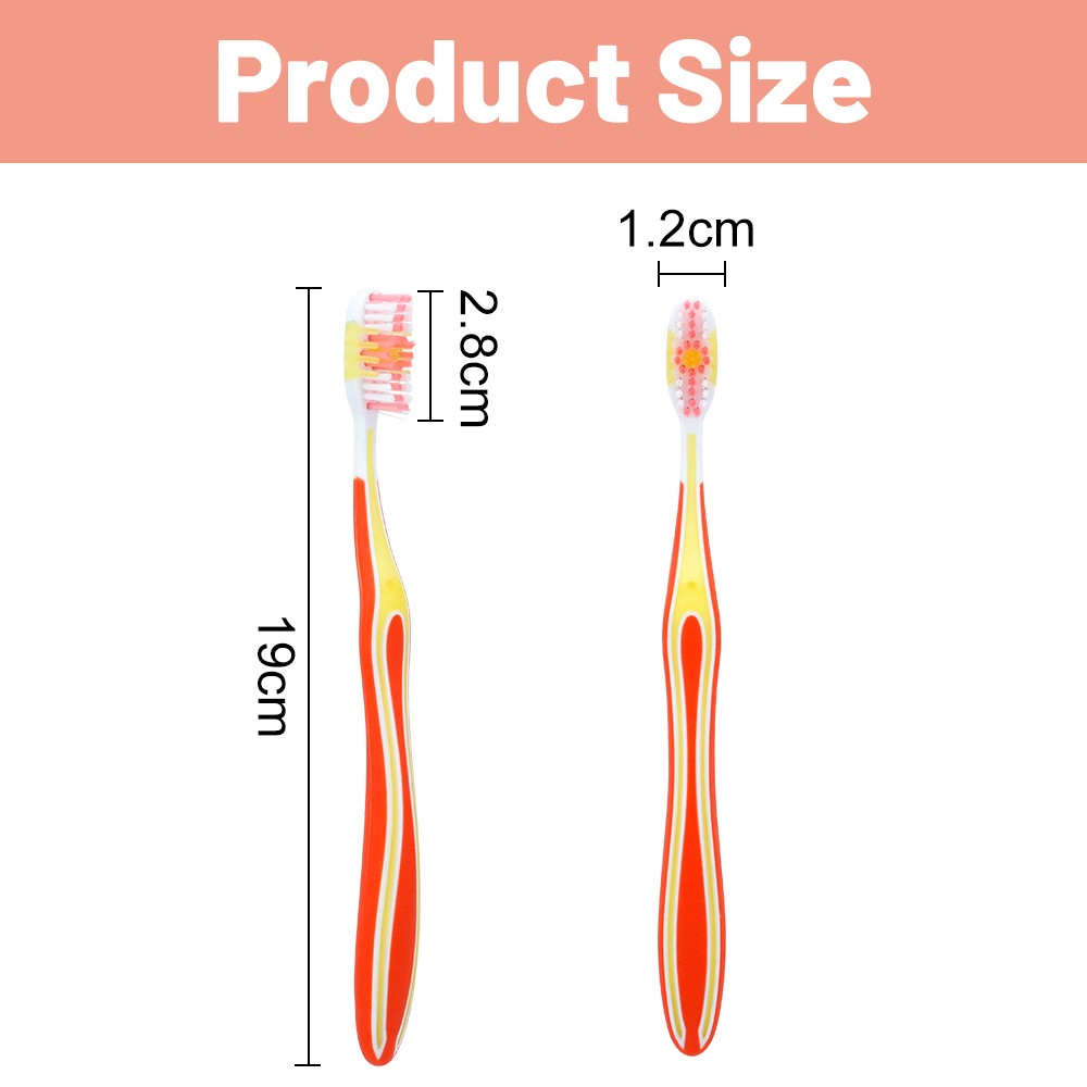 Cheap Wholesale Home Use Custom Logo Plastic Adult Toothbrush