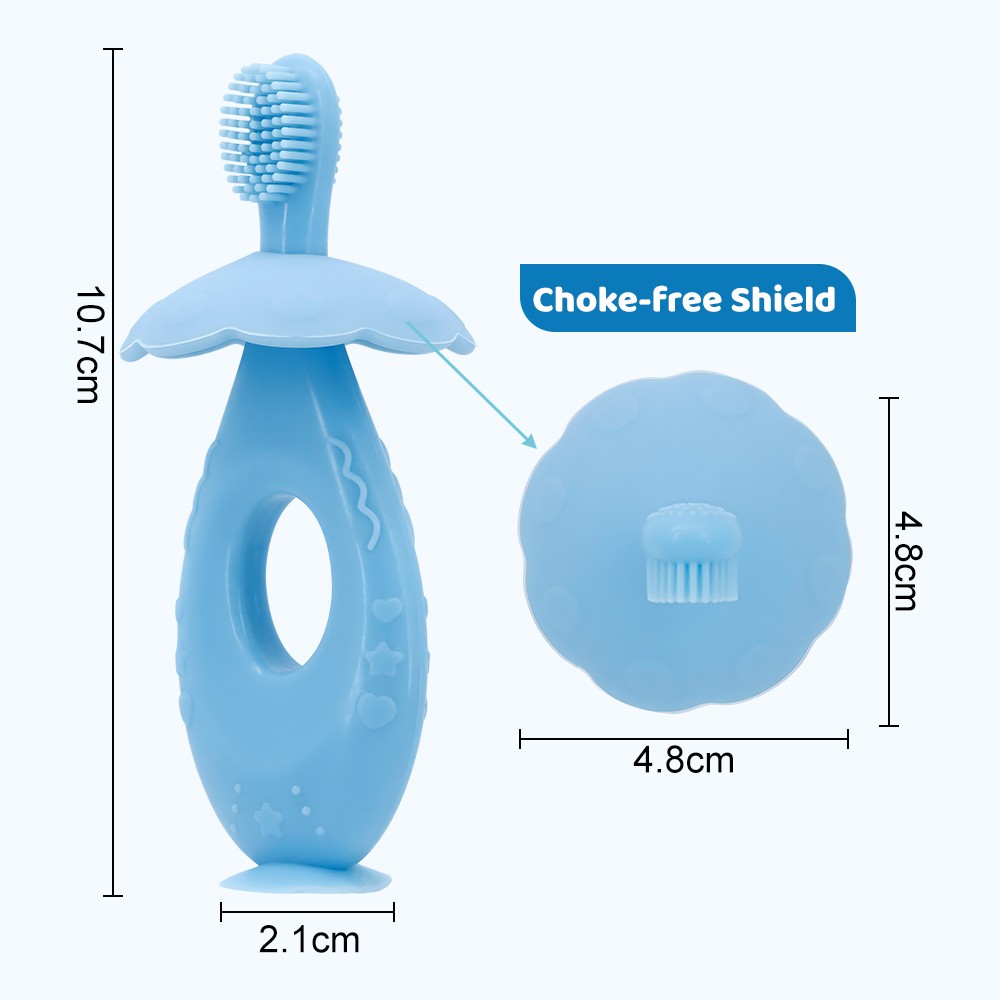 Custom Silicone Baby Toothbrush Teether