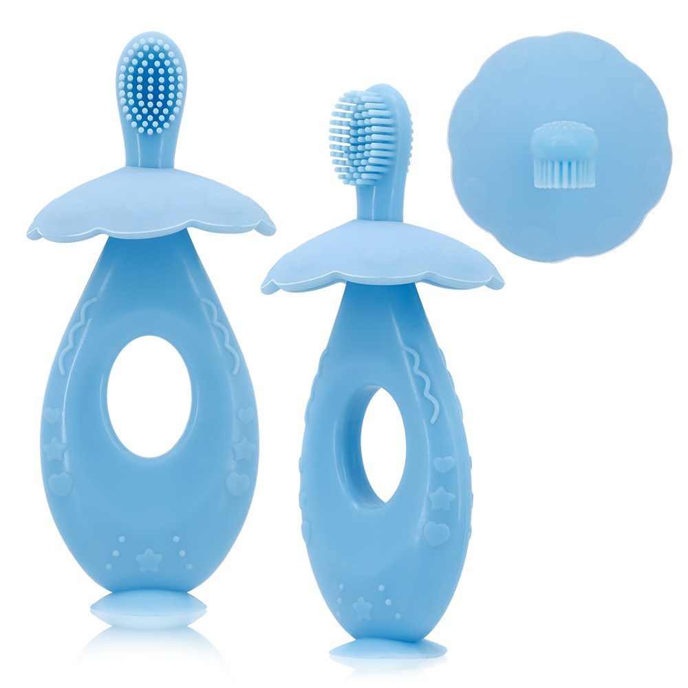 Custom Silicone Baby Toothbrush Teether