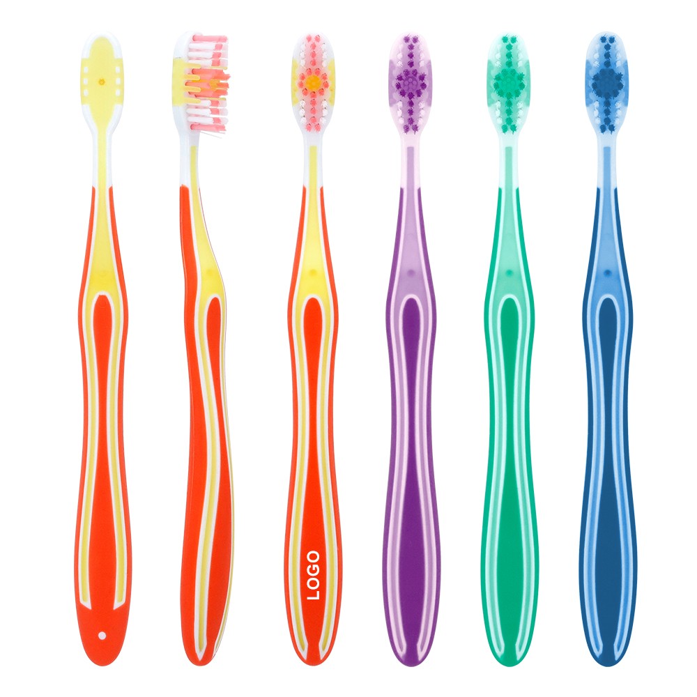 Cheap Wholesale Home Use Custom Logo Plastic Adult Toothbrush