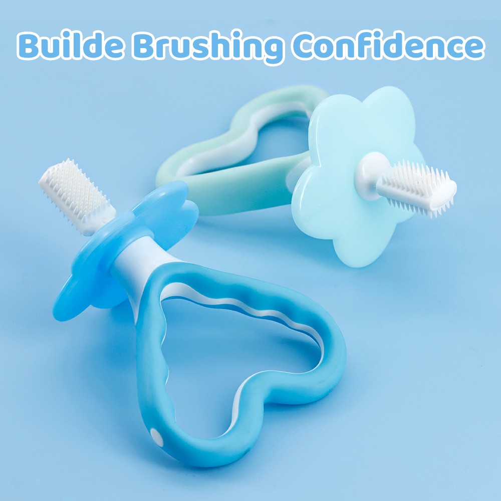 New Arrival Chewing and Biting Series High Class Toothbrush Baby Silicone Teethers