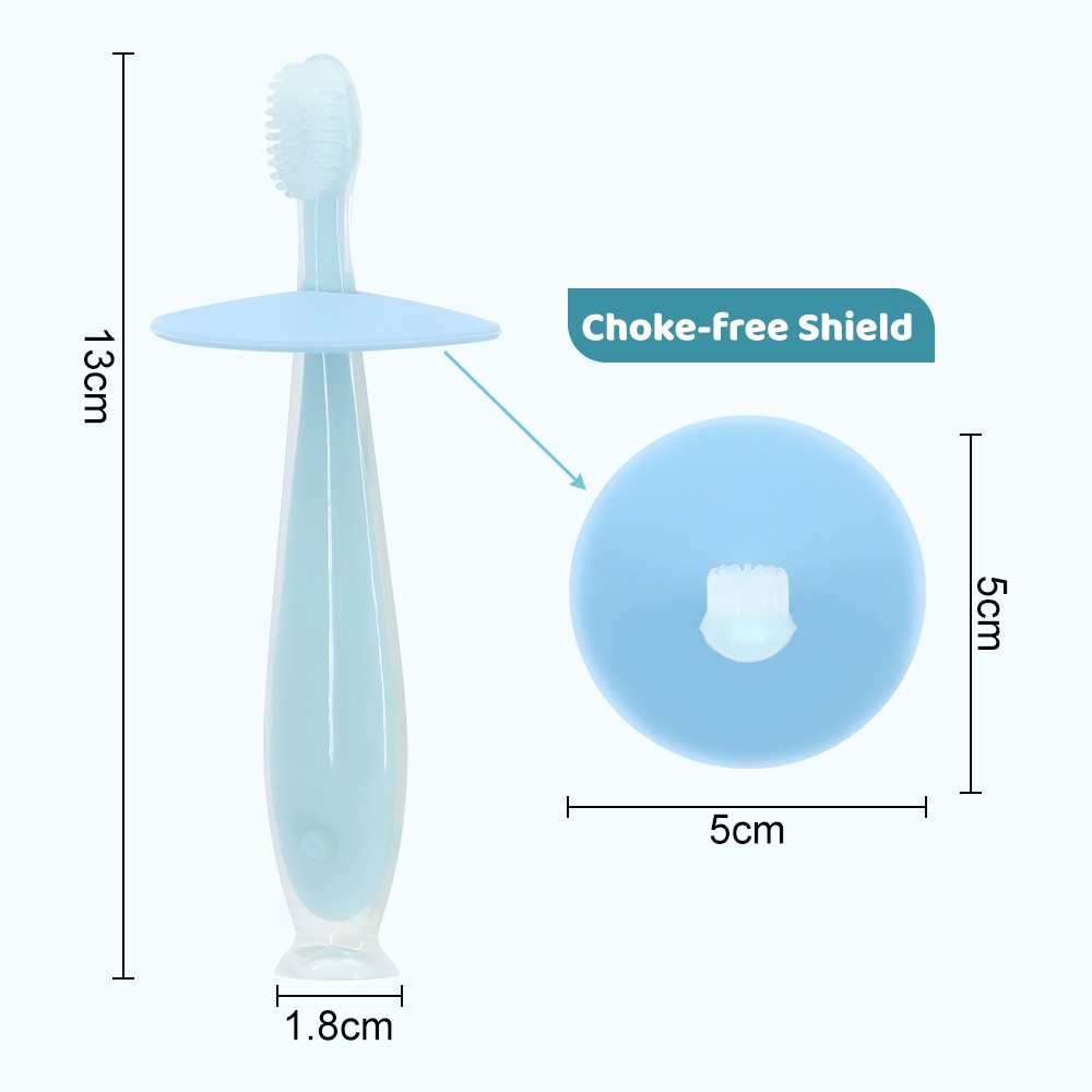 Hot Sale Baby Silicone Toothbrush for Home Use