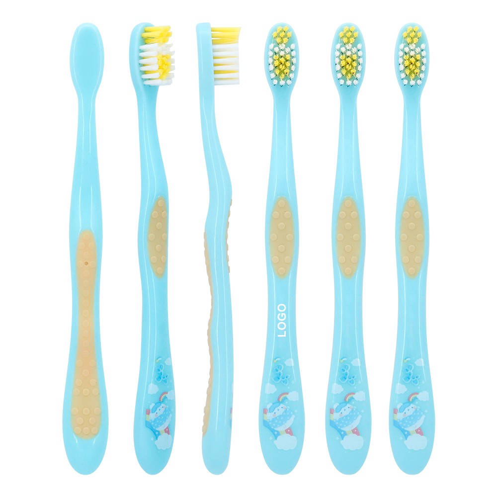 High Quality Plastic Manual Kids/ Children Toothbrush for Sensitive Teeth Custom Logo