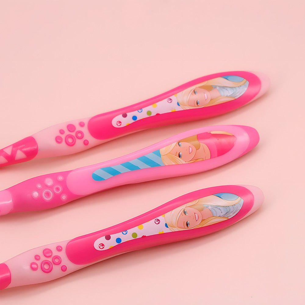Children's Manual Cartoon Printing Soft Bristles Toothbrush