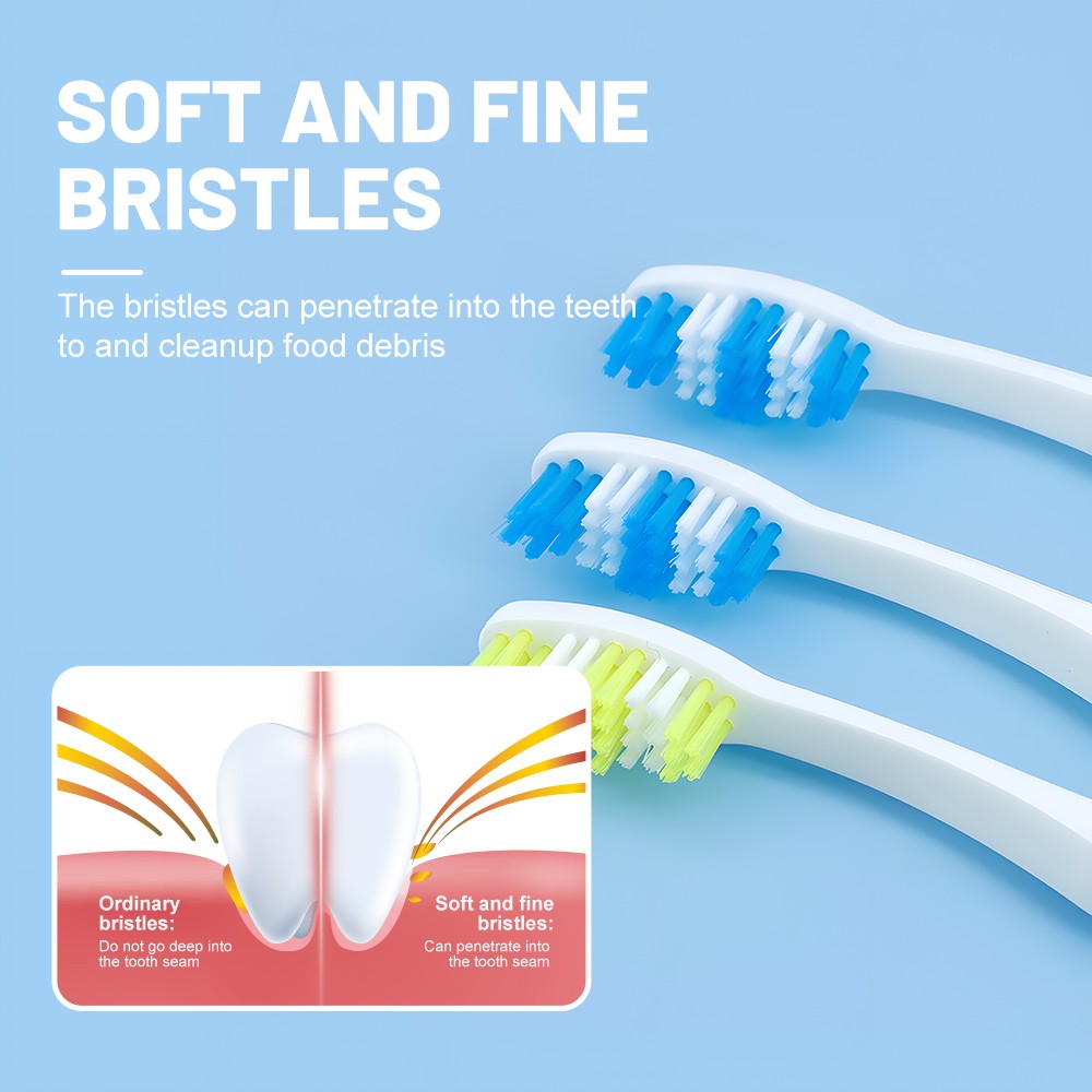 New Products Toothbrush with Soft Spiral Nylon for Adult Use Make Teeth Cleaner Good
