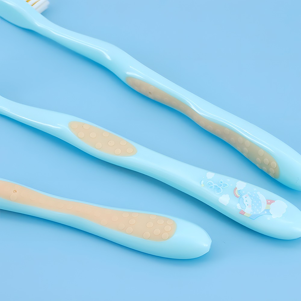 High Quality Plastic Manual Kids/ Children Toothbrush for Sensitive Teeth Custom Logo