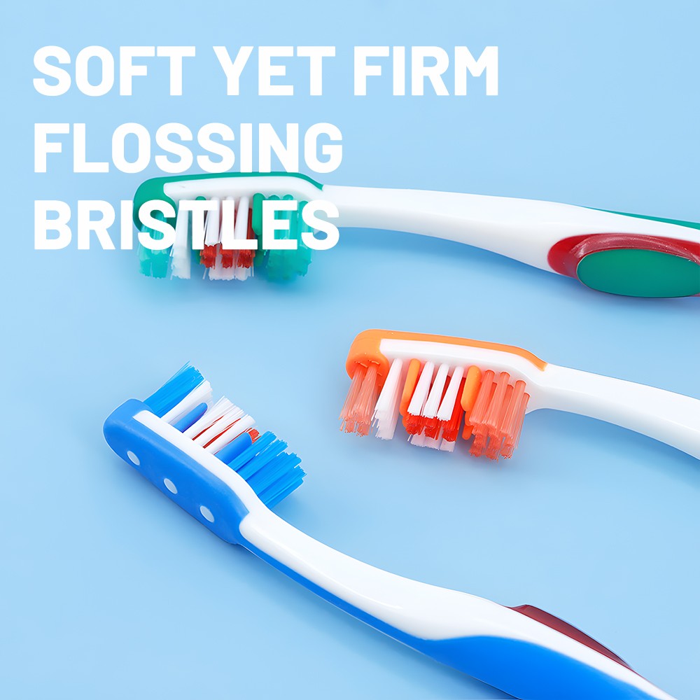 Interdental Brush, Flossing Head Easy Use Tooth Cleaning Tool