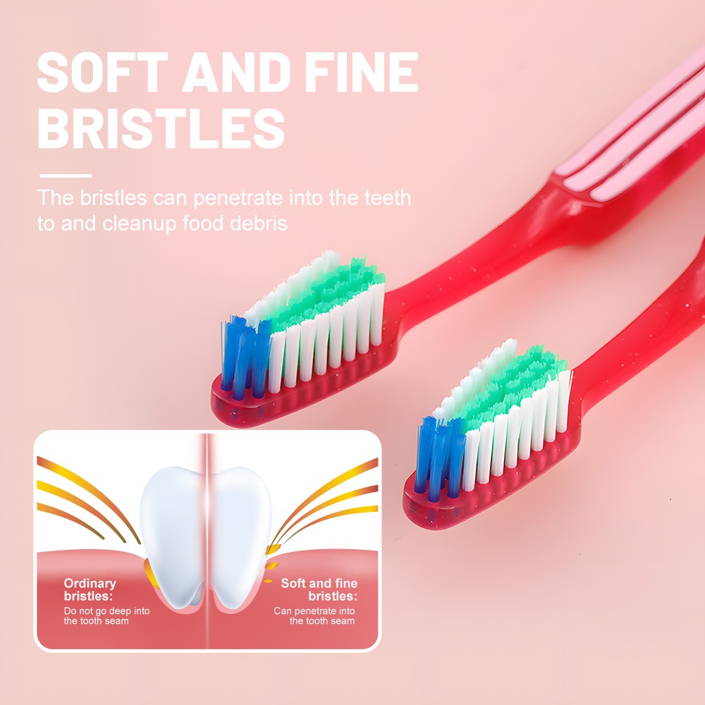 Wholesale Cheap High Quality Manual Plastic Adult Toothbrush