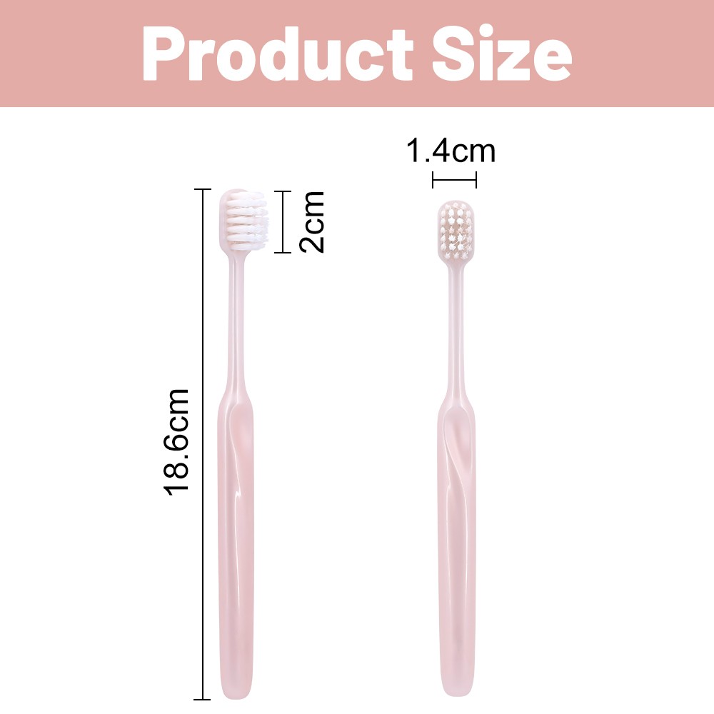 Plastic Colorful Adult Manual Toothbrush