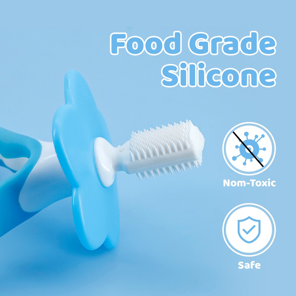 New Arrival Chewing and Biting Series High Class Toothbrush Baby Silicone Teethers