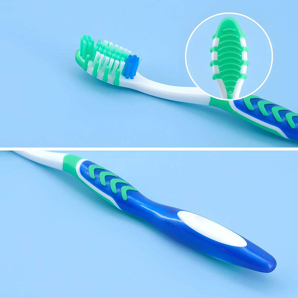 Soft Toothbrush for Adult Multi Color Toothbrush with Wide Space Handle Good