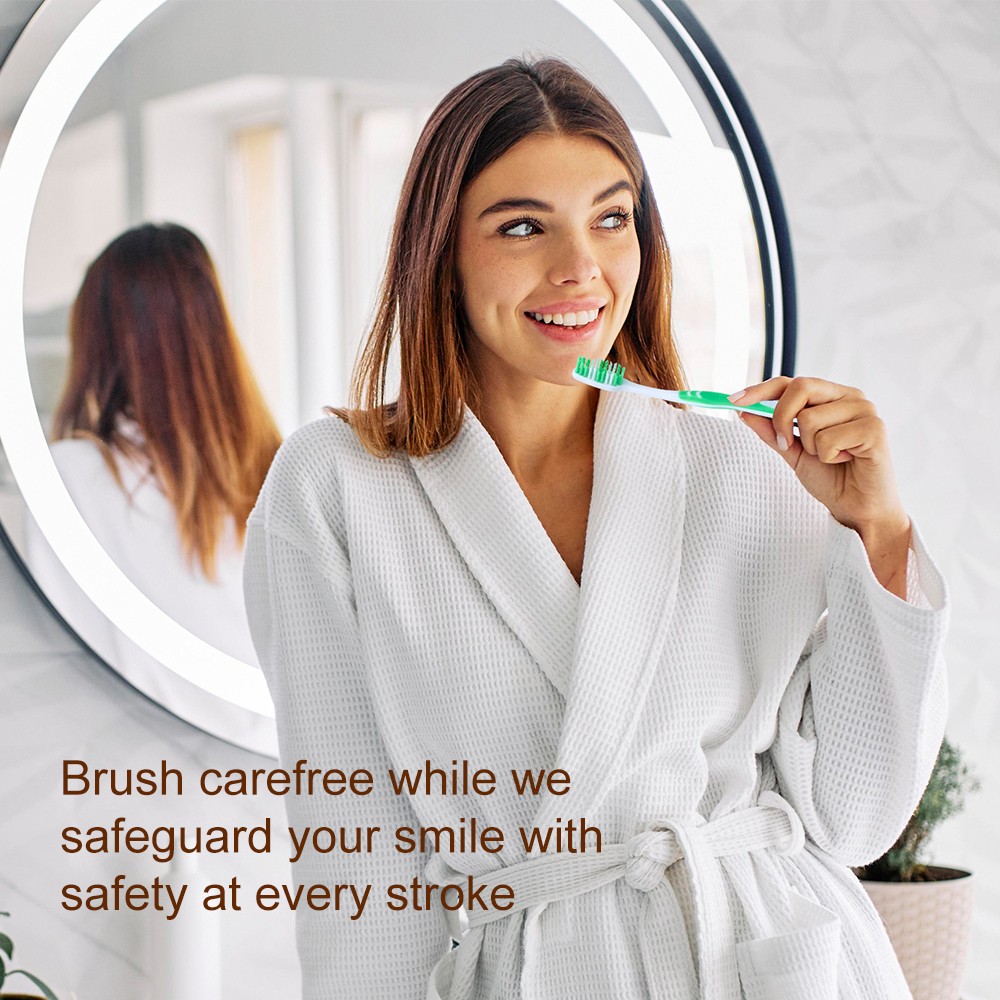 Toothbrush Cheap Spiral Tapered Bristles Adult Toothbrush OEM Good