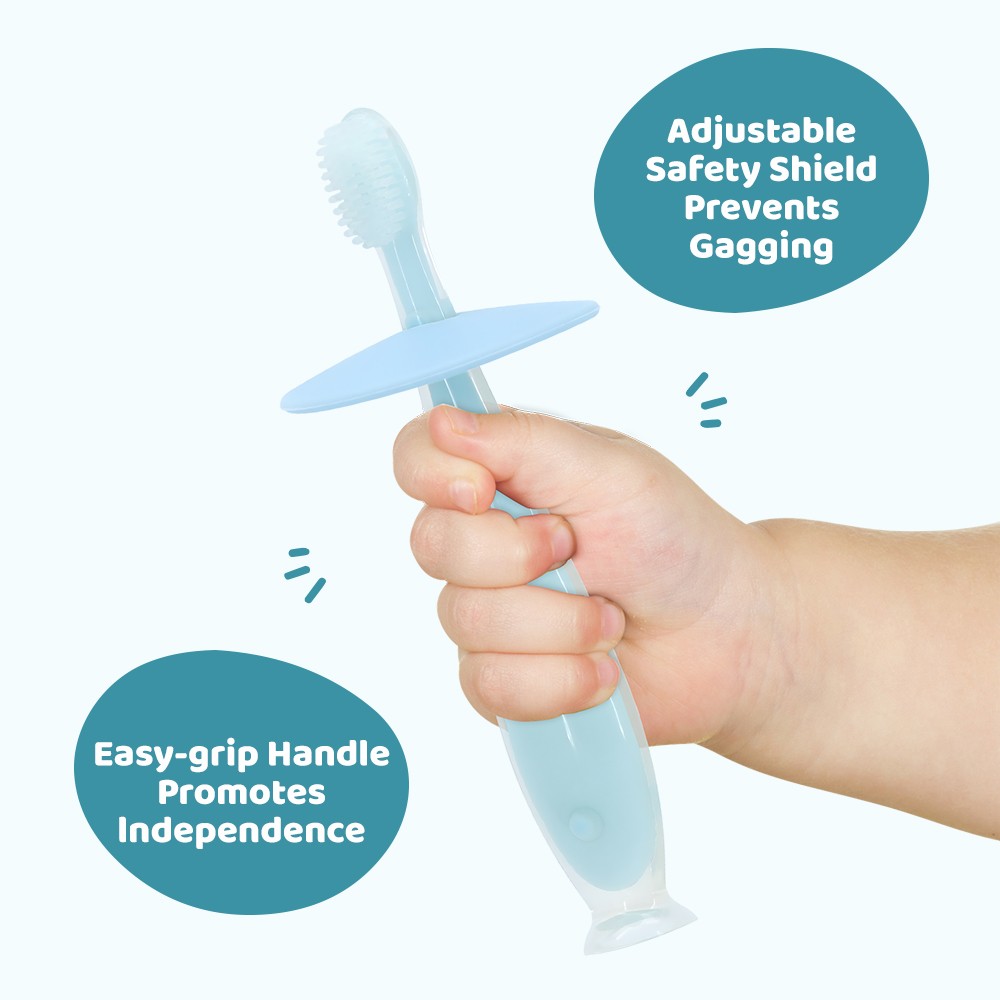 Hot Sale Baby Silicone Toothbrush for Home Use