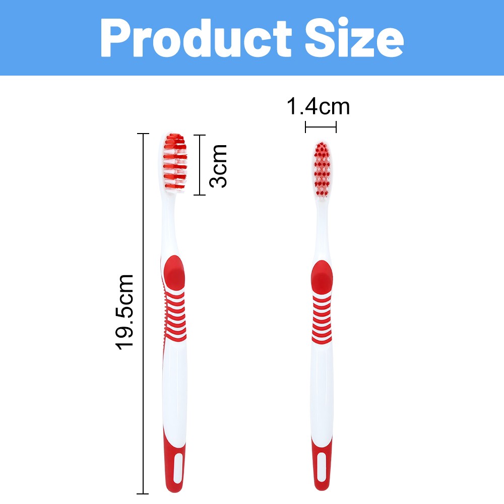 Custom Unique Personal PP/Nylon Oral Care Adult/Travel Toothbrush