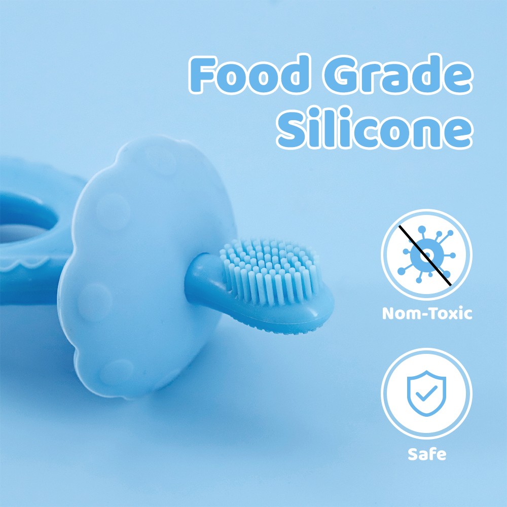 Custom Silicone Baby Toothbrush Teether