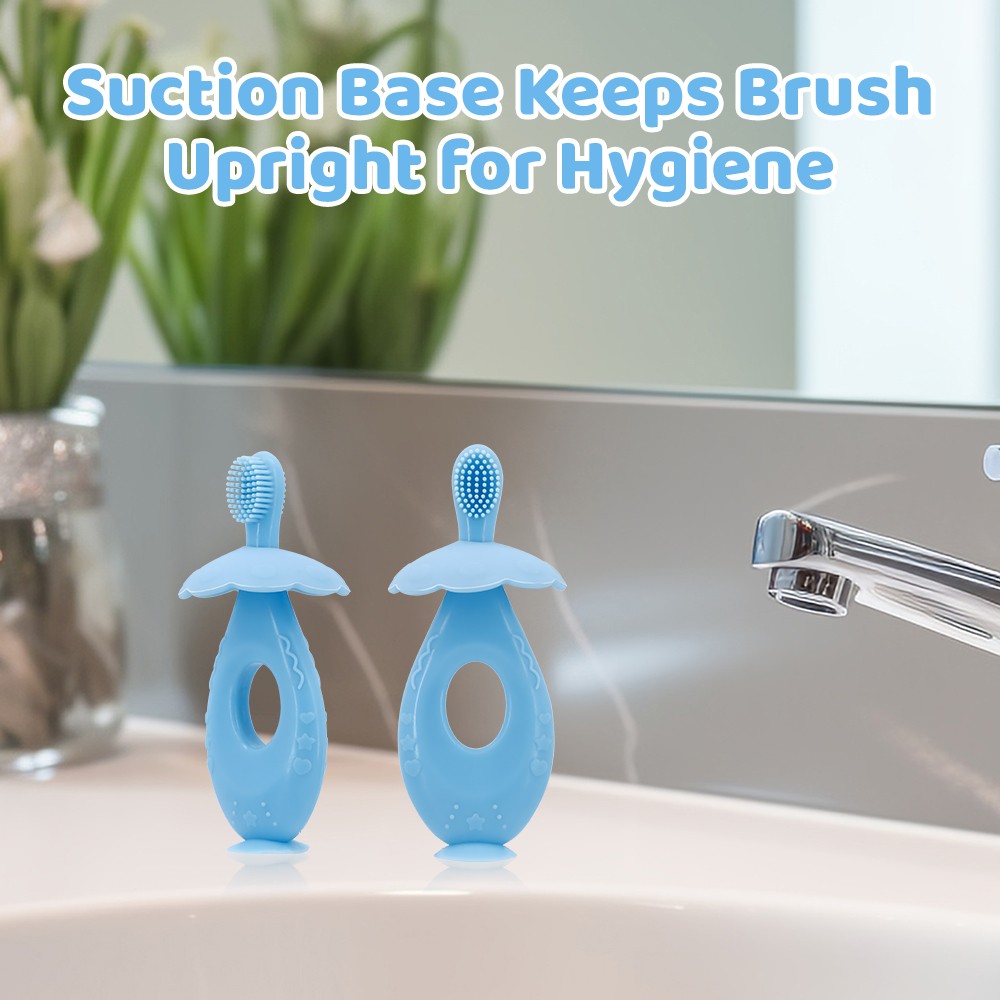 Custom Silicone Baby Toothbrush Teether
