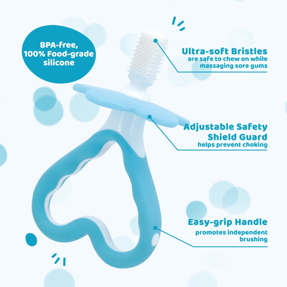 New Arrival Chewing and Biting Series High Class Toothbrush Baby Silicone Teethers