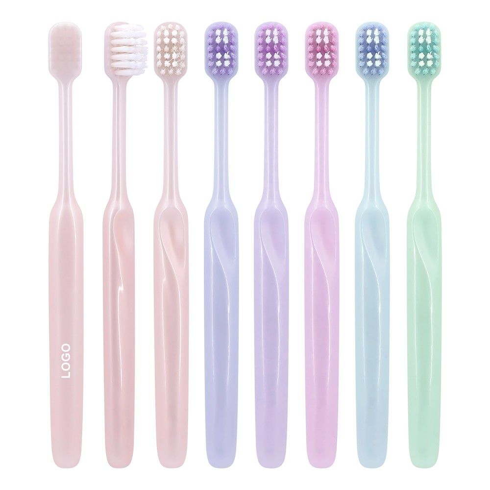 Plastic Colorful Adult Manual Toothbrush
