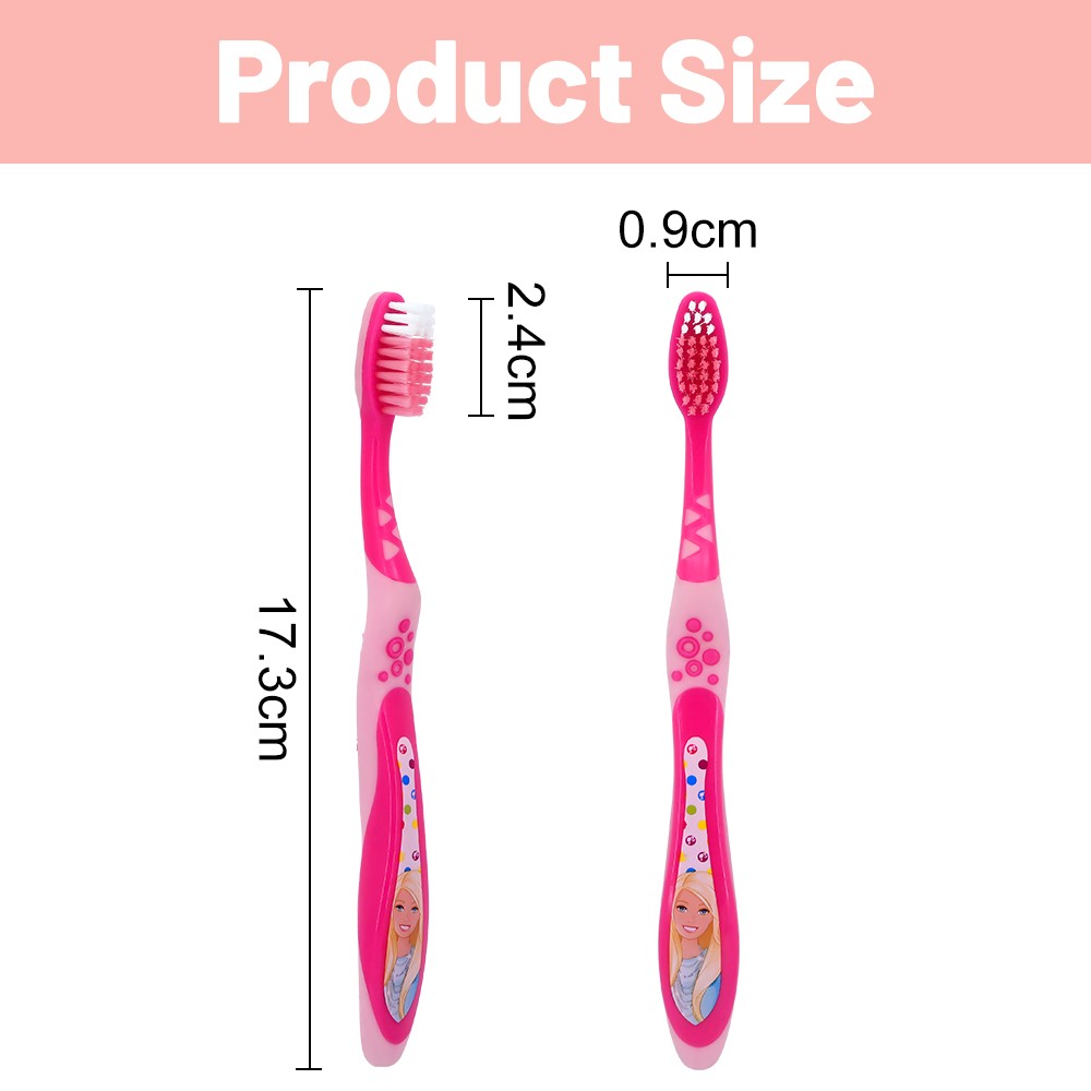 Children's Manual Cartoon Printing Soft Bristles Toothbrush