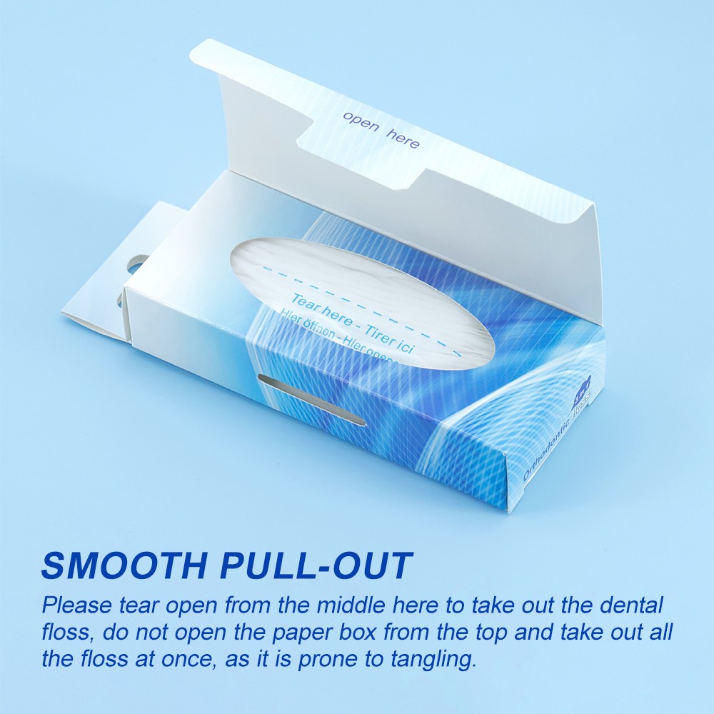 3 in 1 Oral Care  Dental Floss Plastic Free Expanding Nylon Floss