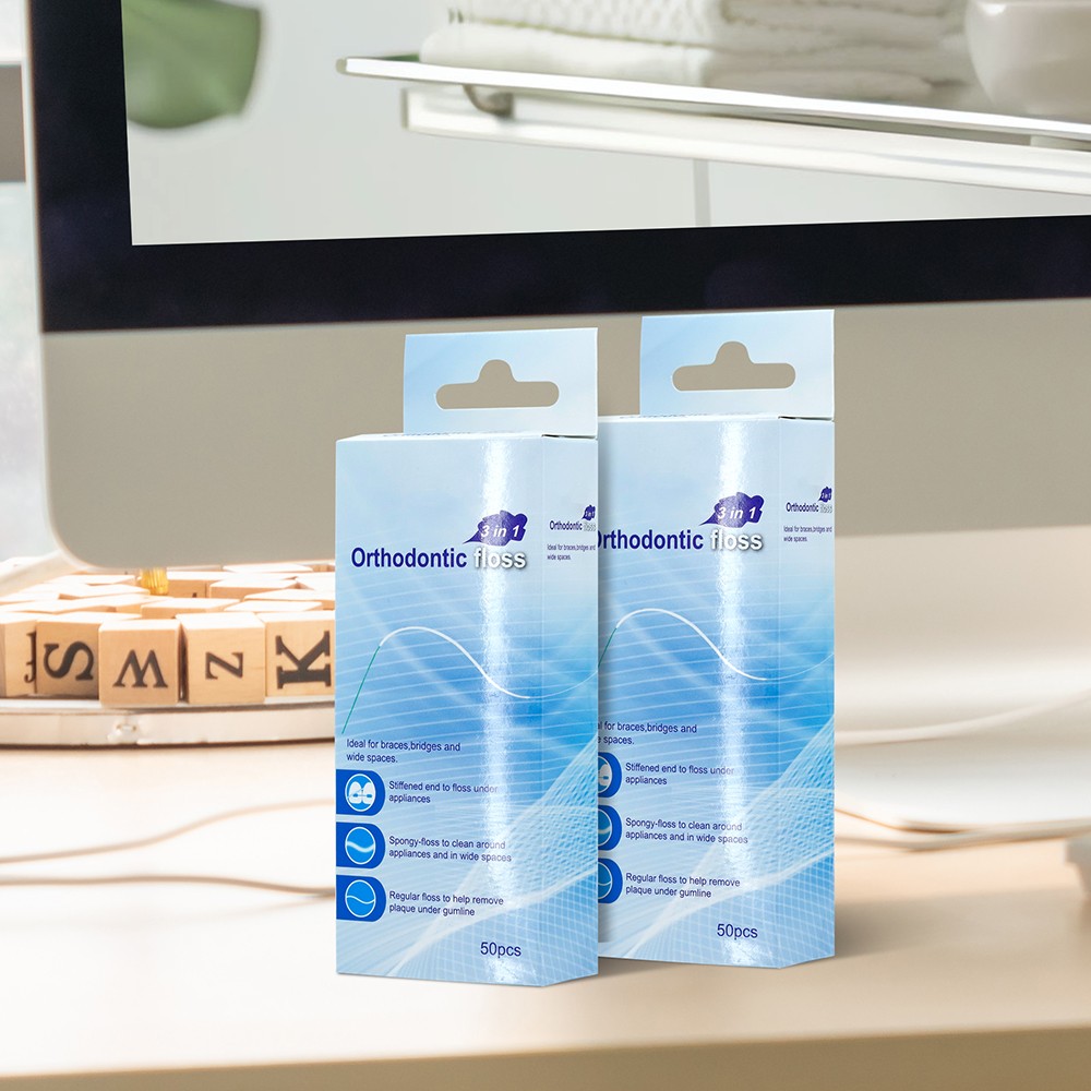 3 in 1 Oral Care  Dental Floss Plastic Free Expanding Nylon Floss