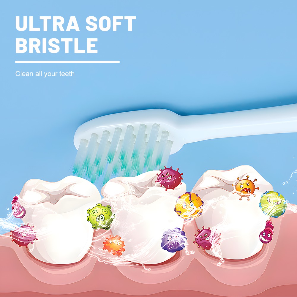 Manufacturer Custom Children Cartoon PP Toothbrush with Suction Cup