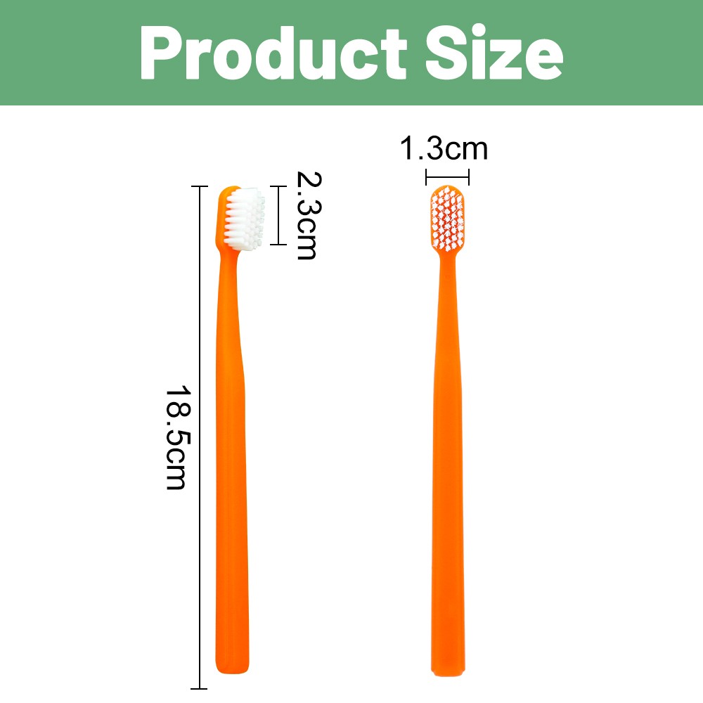 High Quality Soft Bristles Comfortable Handle Deep Cleaning Customized Logo Adult Toothbrush