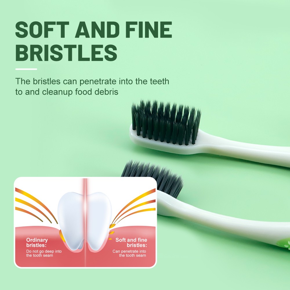 Soft Nylon Bristle Plastic for Adult OEM Factory Wholesale Manual Toothbrush