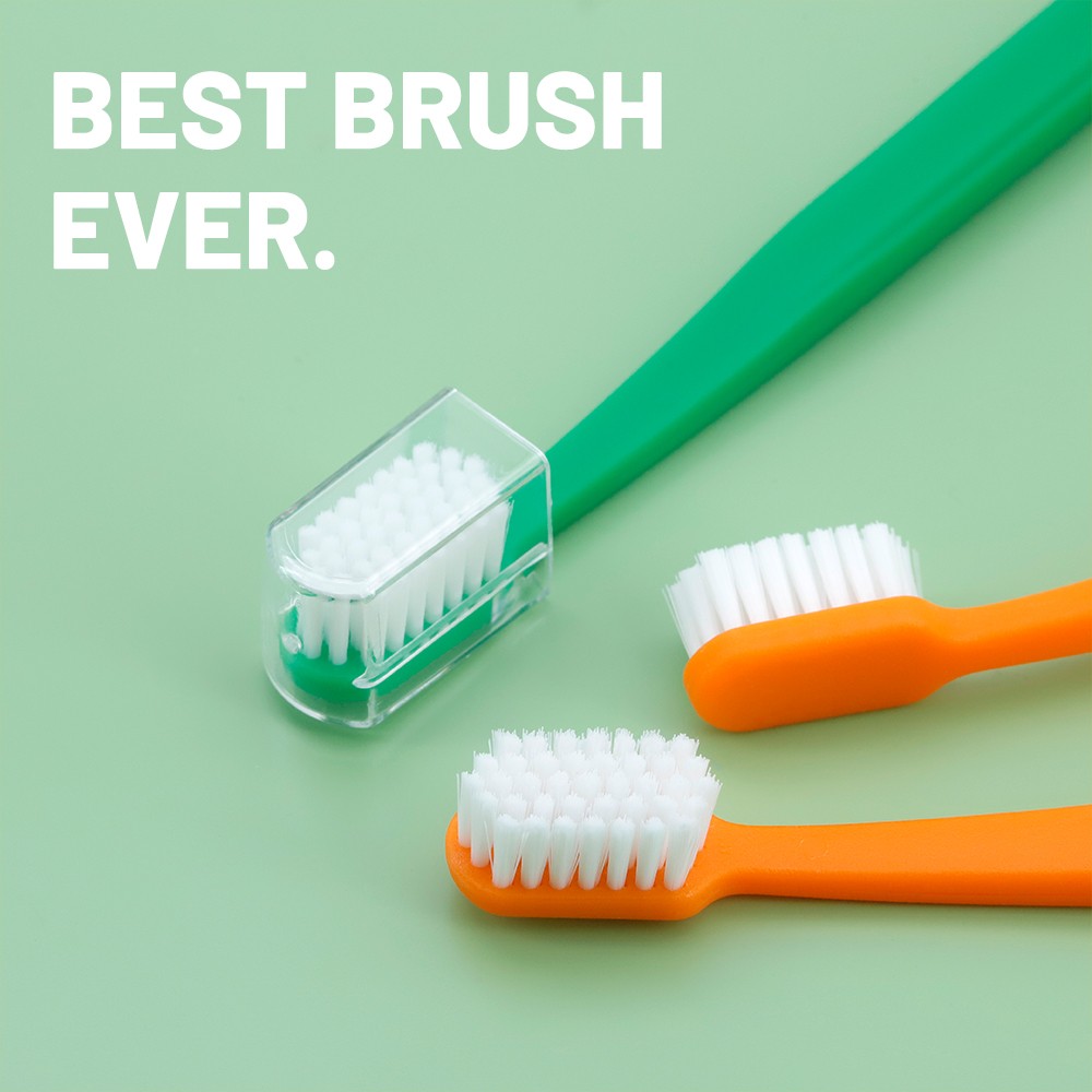 High Quality Soft Bristles Comfortable Handle Deep Cleaning Customized Logo Adult Toothbrush