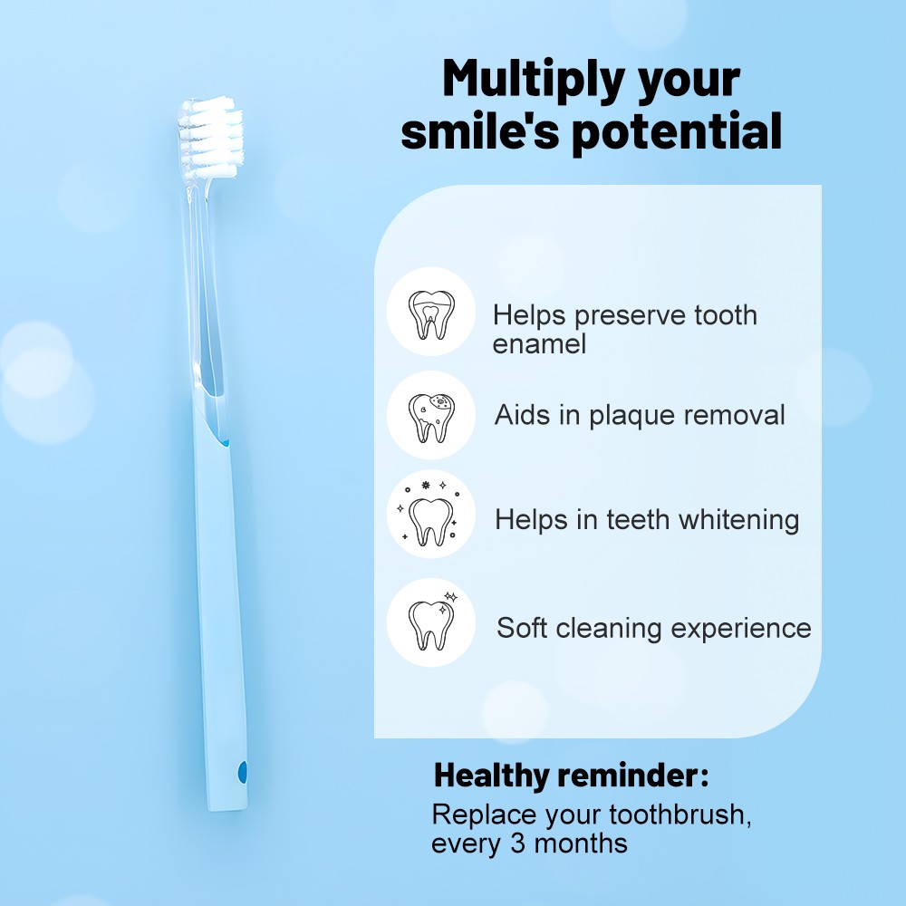 Factory Price Excellent Quality Custom Logo OEM Adult Manual Toothbrush