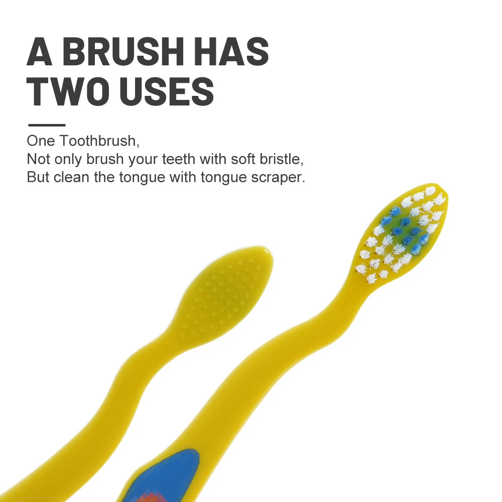 Travel/Household/Hotel Use Kids Children Tooth Brush Oral Care Soft Bristles Toothbrush