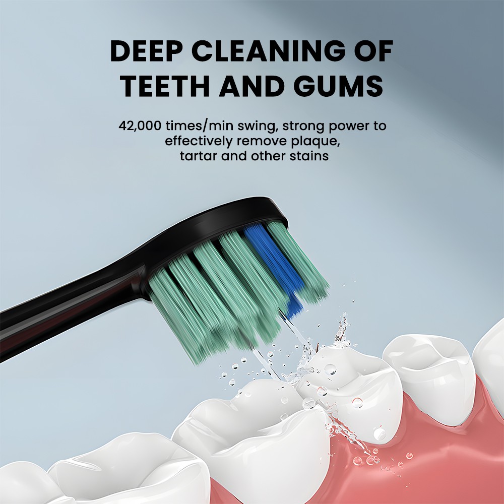 3 in 1 Teeth Whitening Kit Dental Oral Irrigator Teeth Cleaner Ultrasonic Electric Toothbrush with Water Flosser