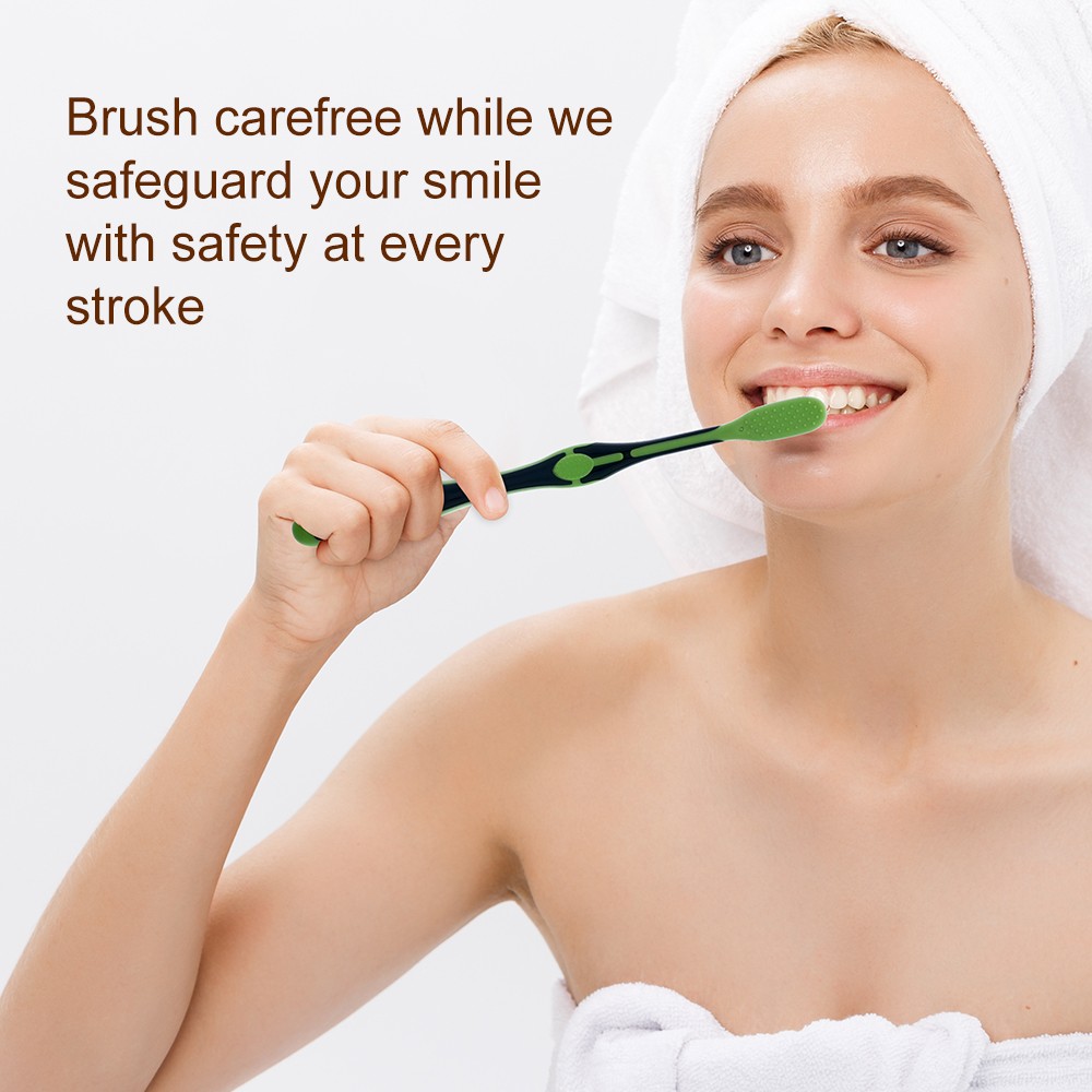 Charcoal Soft Toothbrush with Carbon Nano Bristles