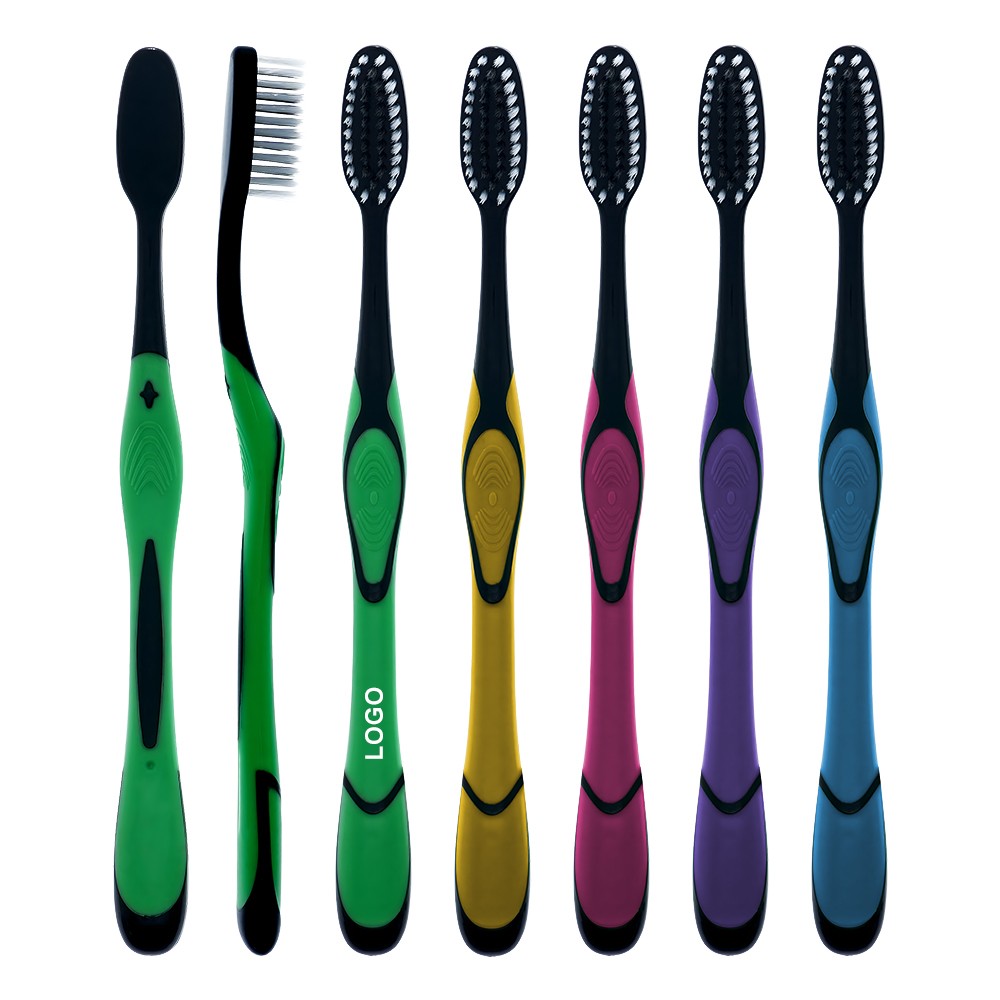 Home Use Blister Card Individually Wrapped Plastic Adult Custom Toothbrush