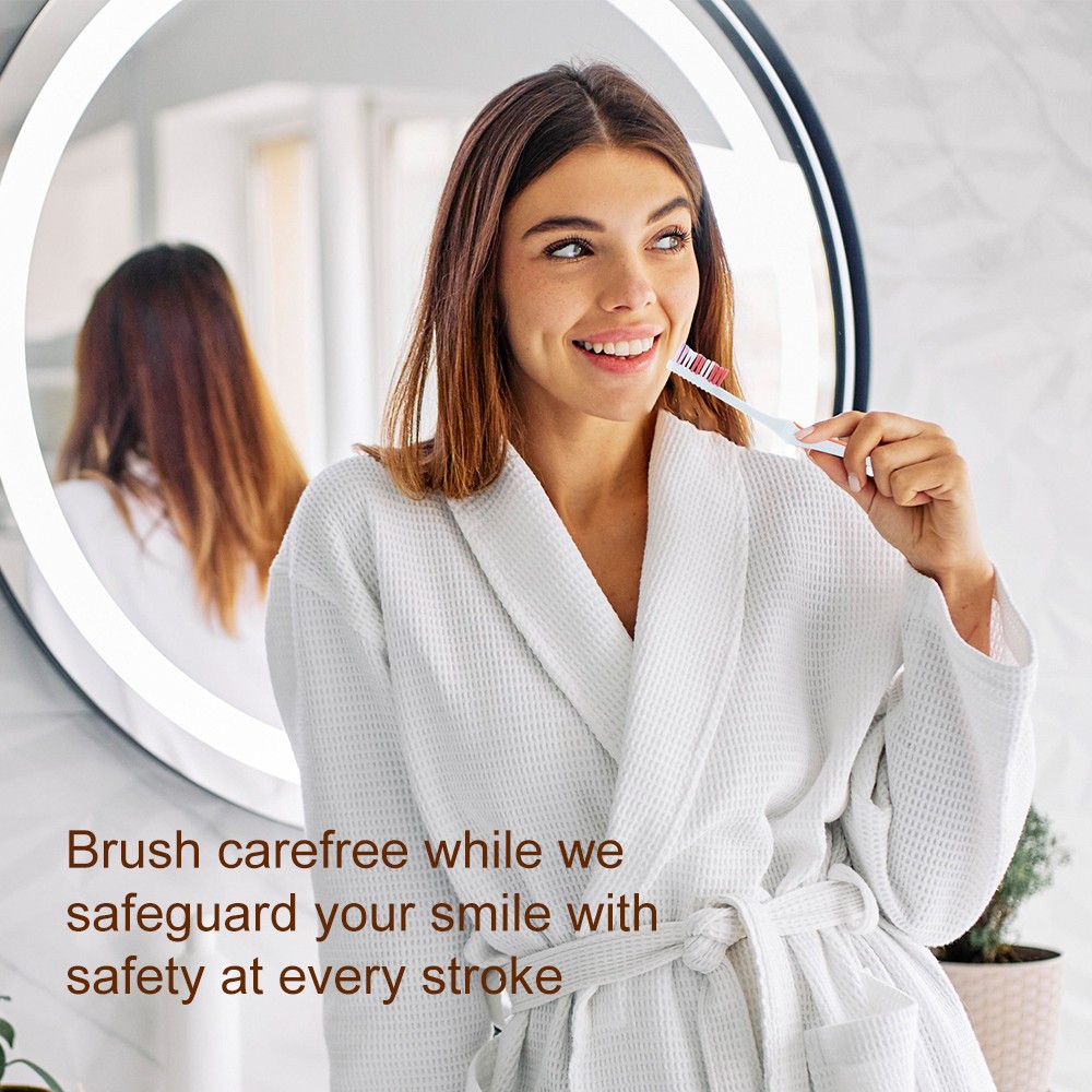 Travel/Home Use Adult Tooth Brush Cross Action Bristles Professional Oral Care Toothbrush