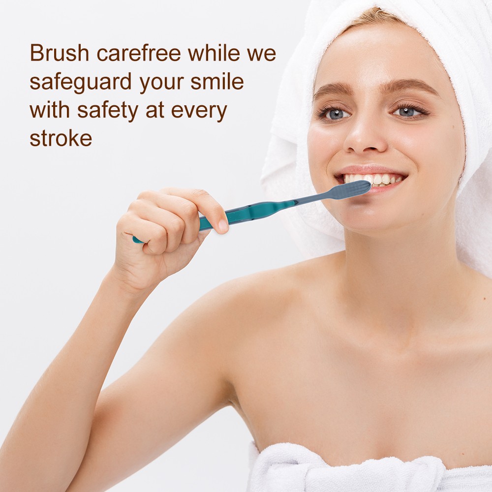 New Model High Quality Sensitive Teeth Oral Gum Custom Logo Manual Adult Toothbrush